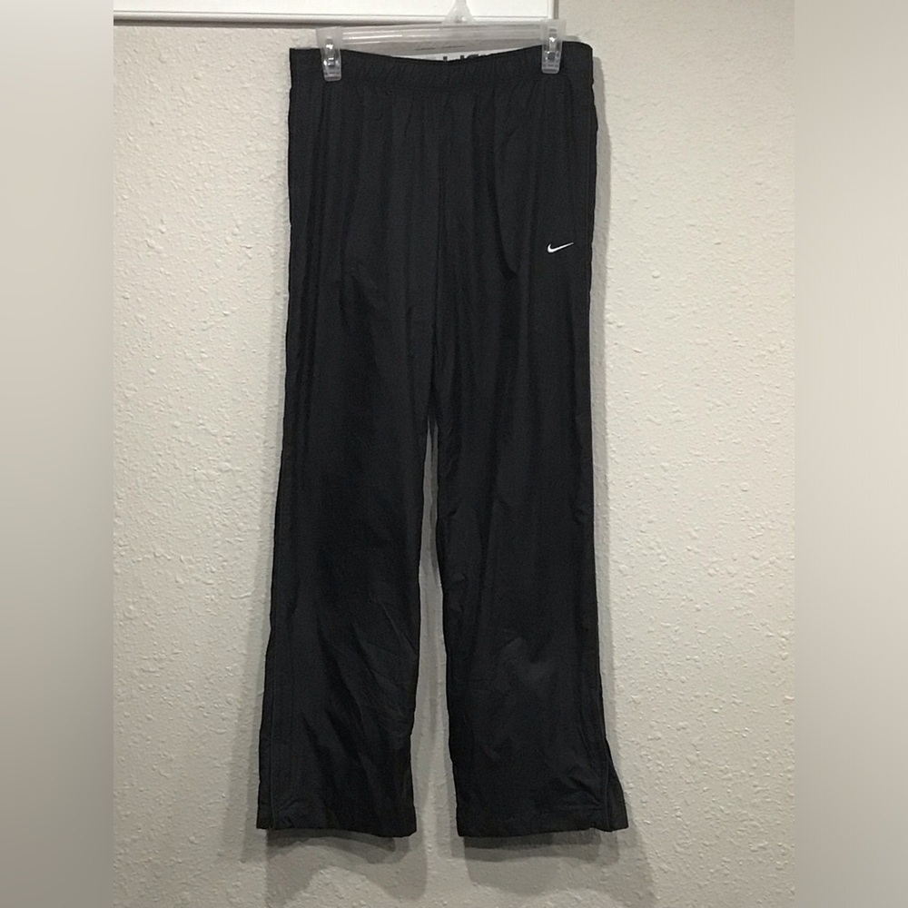 Nike Athletic Department Black Track Pants Women’s S Athleisure Activewear Y2K